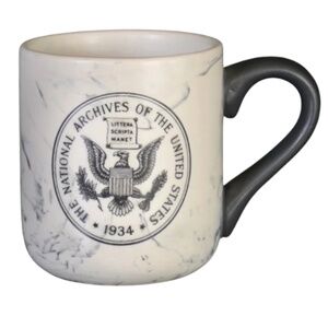 The National Archives of the United States Seal 1934 Oversized Mug